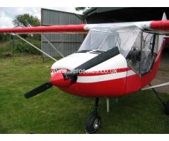 Rans S6 Coyote 2 Microlight. Rotax 582